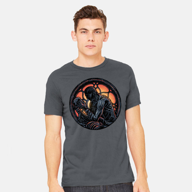 Shadow Of The Creation-Mens-Heavyweight-Tee-glitchygorilla