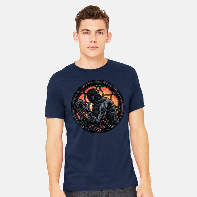 Shadow Of The Creation-Mens-Heavyweight-Tee-glitchygorilla