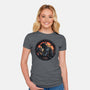 Shadow Of The Creation-Womens-Fitted-Tee-glitchygorilla