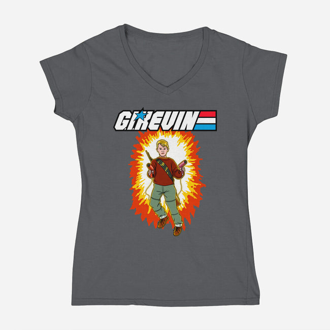 GI Kevin-Womens-V-Neck-Tee-jasesa