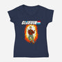 GI Kevin-Womens-V-Neck-Tee-jasesa