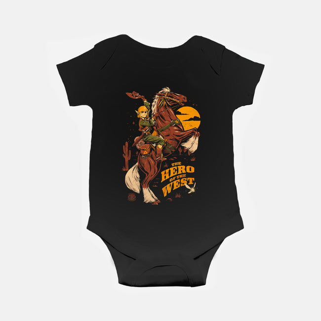 The Hero Of The West-Baby-Basic-Onesie-eduely
