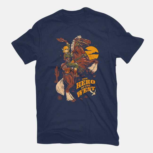 The Hero Of The West-Womens-Basic-Tee-eduely