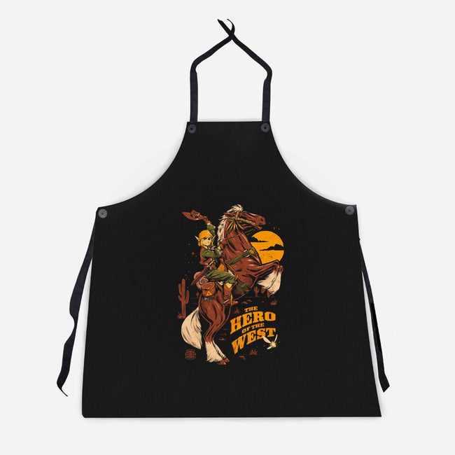 The Hero Of The West-Unisex-Kitchen-Apron-eduely