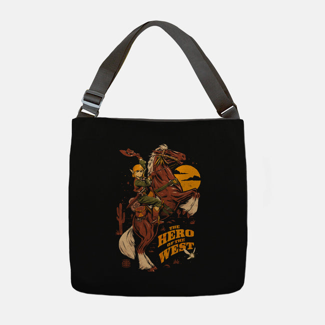 The Hero Of The West-None-Adjustable Tote-Bag-eduely