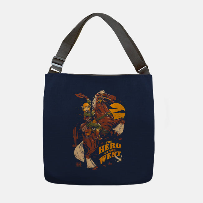 The Hero Of The West-None-Adjustable Tote-Bag-eduely