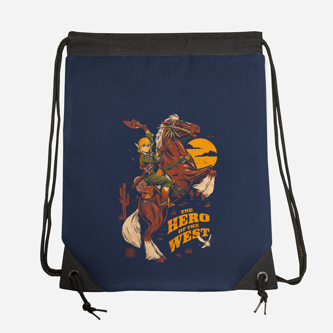 The Hero Of The West-None-Drawstring-Bag-eduely