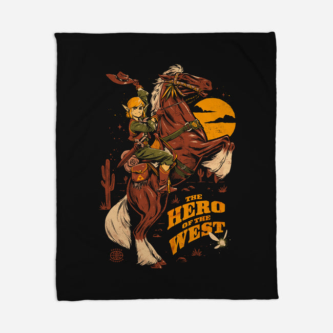The Hero Of The West-None-Fleece-Blanket-eduely