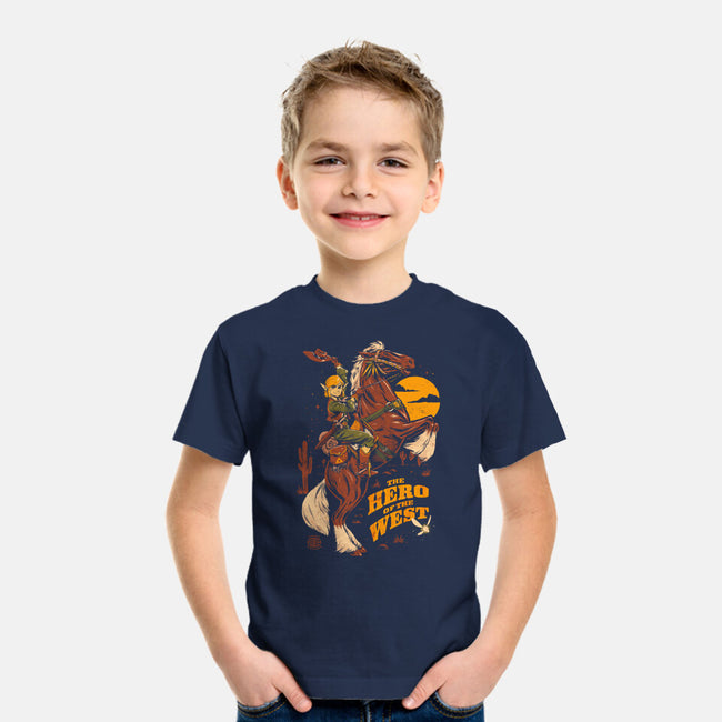 The Hero Of The West-Youth-Basic-Tee-eduely