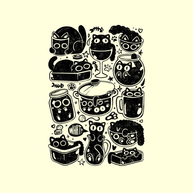 Kitchen Kittens-None-Glossy-Sticker-eduely