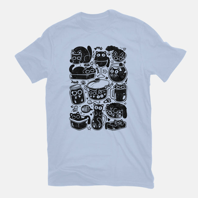 Kitchen Kittens-Womens-Fitted-Tee-eduely
