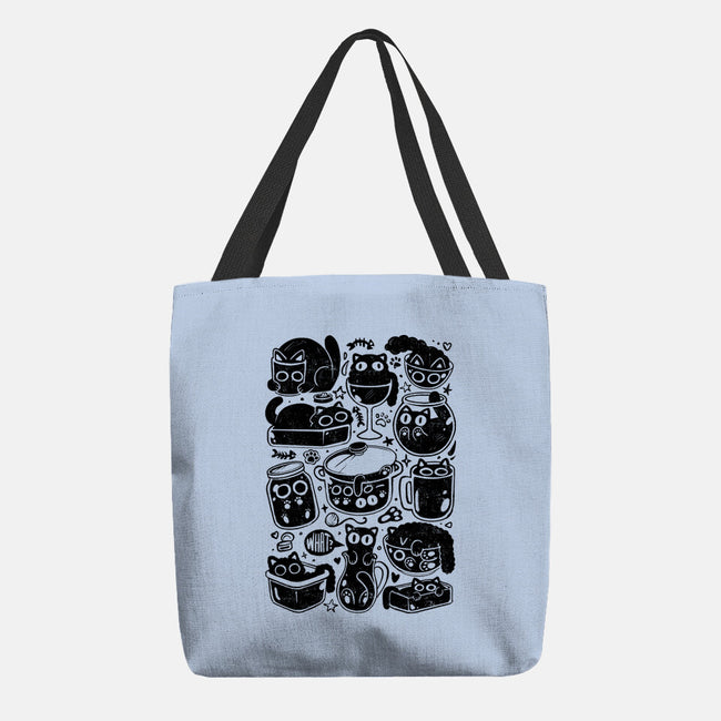 Kitchen Kittens-None-Basic Tote-Bag-eduely