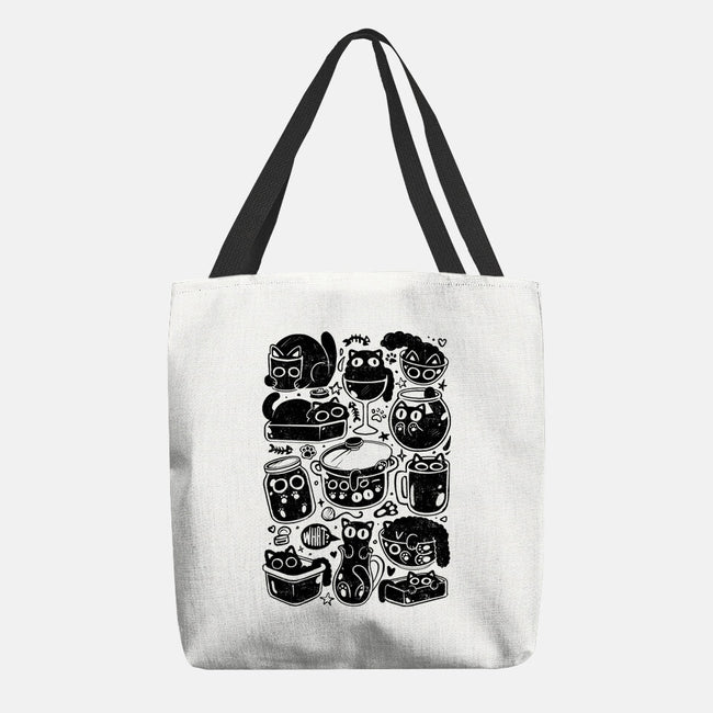 Kitchen Kittens-None-Basic Tote-Bag-eduely