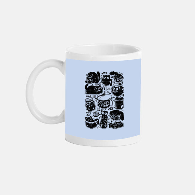 Kitchen Kittens-None-Mug-Drinkware-eduely