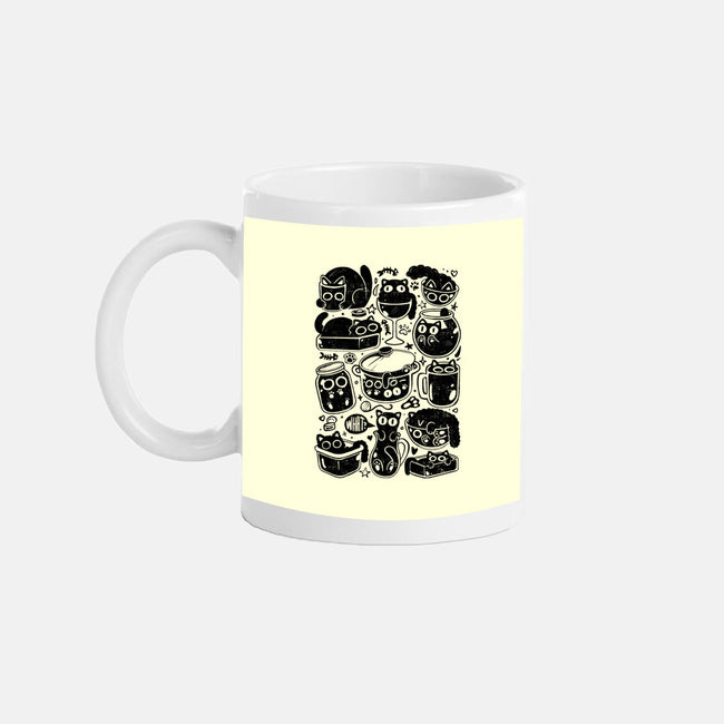 Kitchen Kittens-None-Mug-Drinkware-eduely