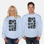 Kitchen Kittens-Unisex-Crew Neck-Sweatshirt-eduely