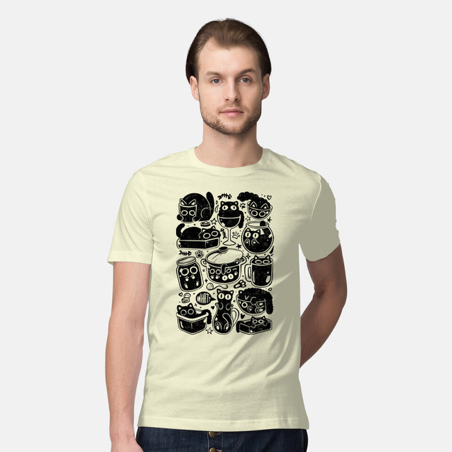 Kitchen Kittens-Mens-Premium-Tee-eduely