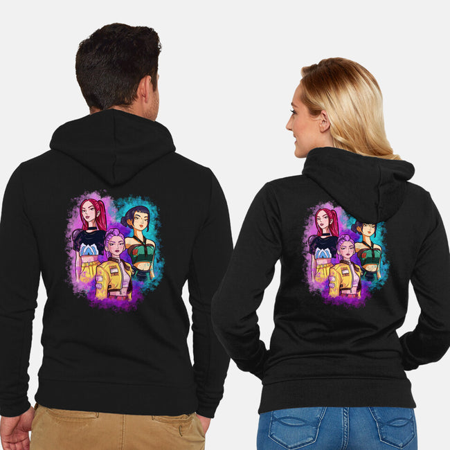Hunt Or Concert-Unisex-Zip-Up-Sweatshirt-nickzzarto