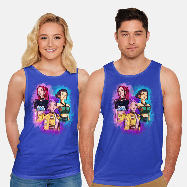 Hunt Or Concert-Unisex-Basic-Tank-nickzzarto