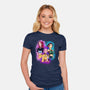 Hunt Or Concert-Womens-Fitted-Tee-nickzzarto