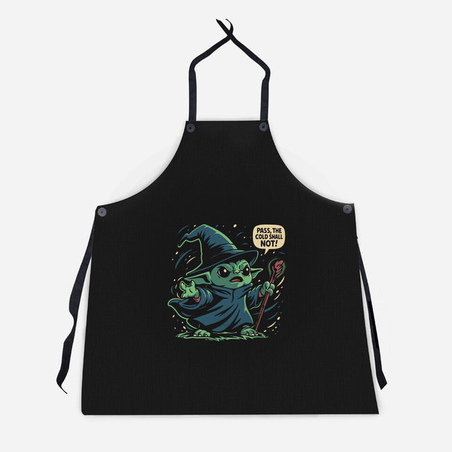 The Cold Shall Not Pass-Unisex-Kitchen-Apron-Popnotic