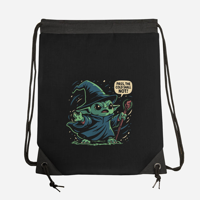 The Cold Shall Not Pass-None-Drawstring-Bag-Popnotic