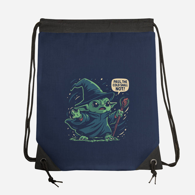 The Cold Shall Not Pass-None-Drawstring-Bag-Popnotic