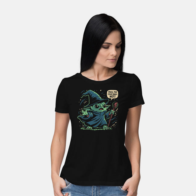 The Cold Shall Not Pass-Womens-Basic-Tee-Popnotic