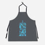 Tardis Time Machine-Unisex-Kitchen-Apron-sachpica