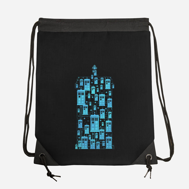 Tardis Time Machine-None-Drawstring-Bag-sachpica