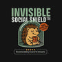 Invisible Social Shield-None-Drawstring-Bag-Popnotic