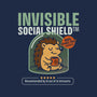 Invisible Social Shield-Mens-Long Sleeved-Tee-Popnotic