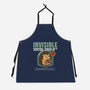 Invisible Social Shield-Unisex-Kitchen-Apron-Popnotic