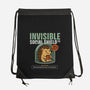 Invisible Social Shield-None-Drawstring-Bag-Popnotic