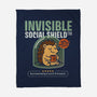Invisible Social Shield-None-Fleece-Blanket-Popnotic