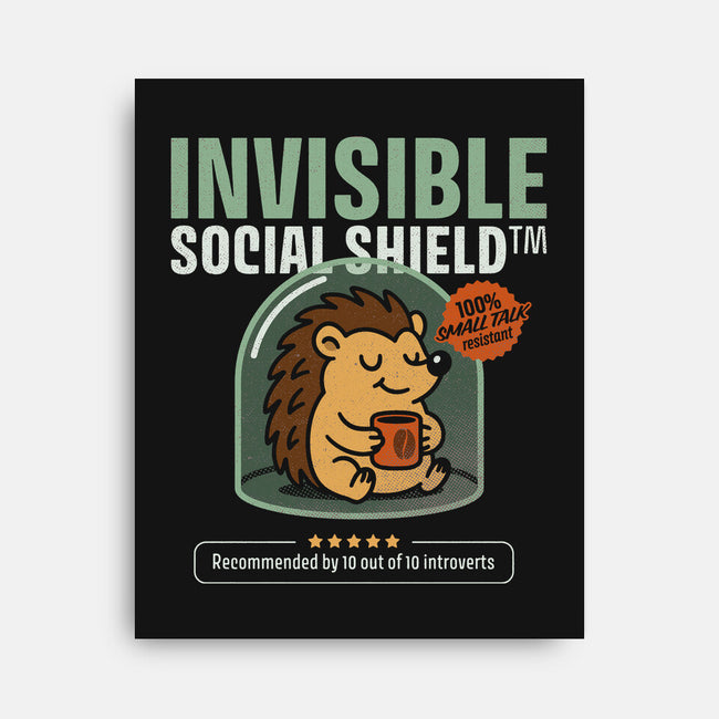 Invisible Social Shield-None-Stretched-Canvas-Popnotic