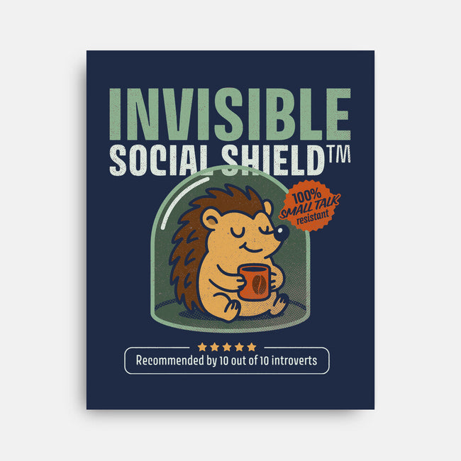 Invisible Social Shield-None-Stretched-Canvas-Popnotic