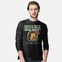 Invisible Social Shield-Mens-Long Sleeved-Tee-Popnotic