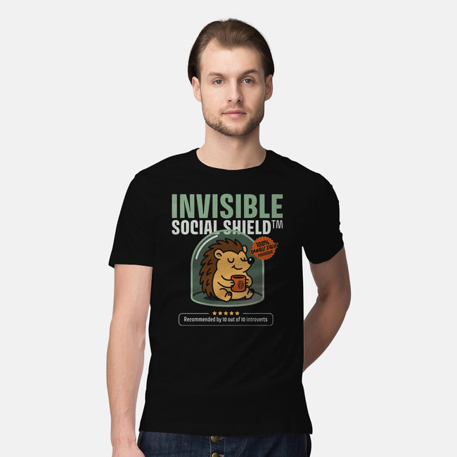 Invisible Social Shield-Mens-Premium-Tee-Popnotic