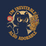 I'm Inevitable-None-Adjustable Tote-Bag-Popnotic
