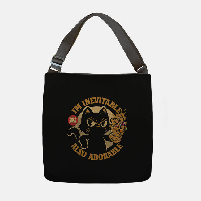 I'm Inevitable-None-Adjustable Tote-Bag-Popnotic