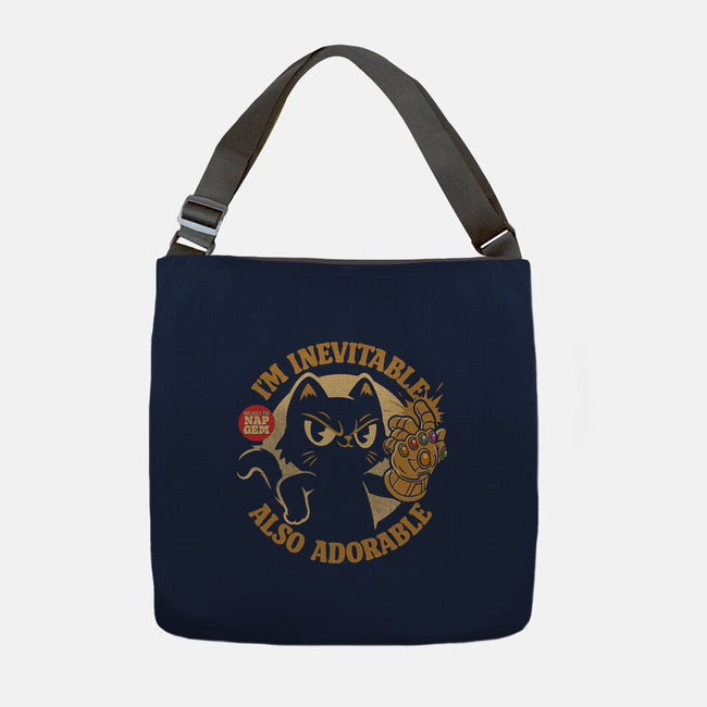I'm Inevitable-None-Adjustable Tote-Bag-Popnotic