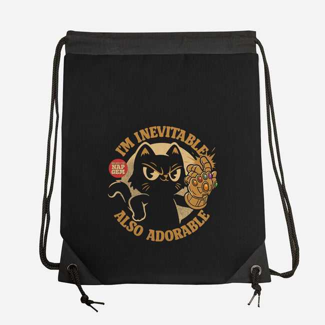 I'm Inevitable-None-Drawstring-Bag-Popnotic