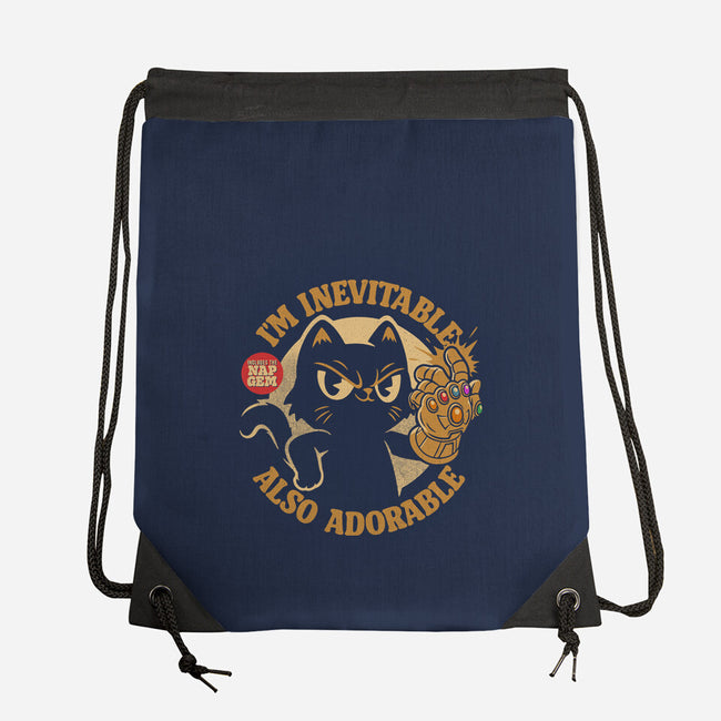 I'm Inevitable-None-Drawstring-Bag-Popnotic