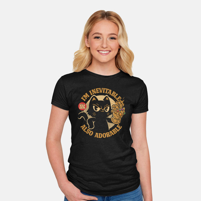 I'm Inevitable-Womens-Fitted-Tee-Popnotic