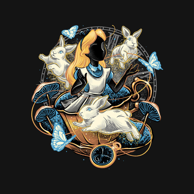 Enchanting Wonderland-Youth-Pullover-Sweatshirt-glitchygorilla