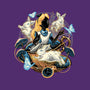 Enchanting Wonderland-Womens-Fitted-Tee-glitchygorilla