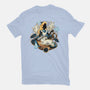 Enchanting Wonderland-Womens-Fitted-Tee-glitchygorilla