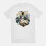 Enchanting Wonderland-Womens-Fitted-Tee-glitchygorilla
