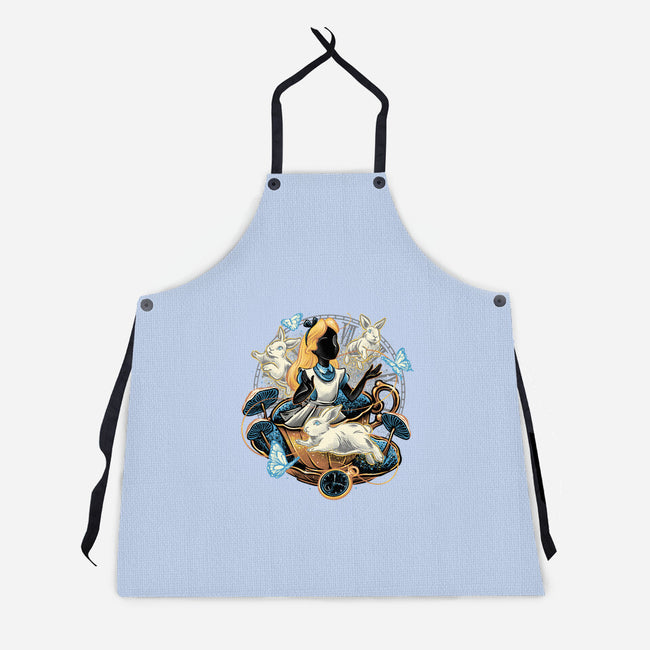 Enchanting Wonderland-Unisex-Kitchen-Apron-glitchygorilla